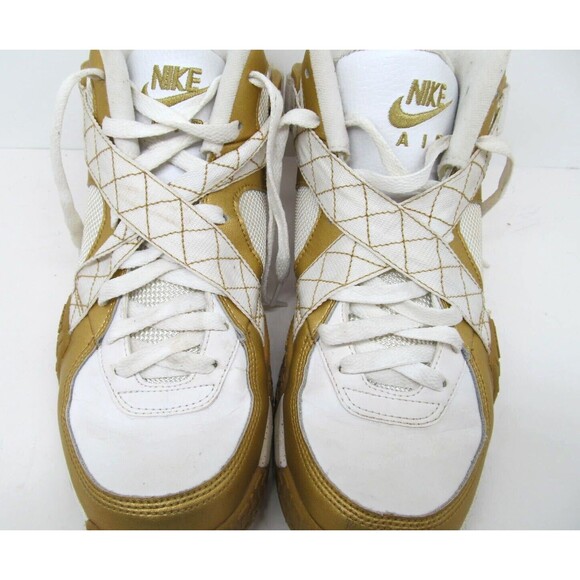Nike Air Raid 642330-007 Mens Metallic Gold Basketball Sneakers US 8.5 EUR 42 main image 16